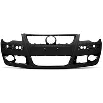Parachoque Dianteiro Volkswagen Polo Sedan 2007 a 2012 Preto Liso Dts