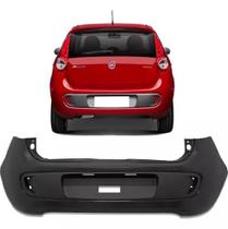 Parachoque fiat palio novo 2012/2017 5 portas traseiro preto liso imp r2a 02/1942i