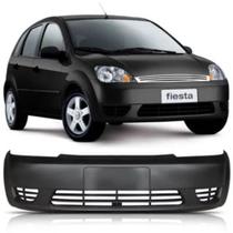 Parachoque ford fiesta amazon 2002/2007 4 portas/5 portas dianteiro preto liso lumax