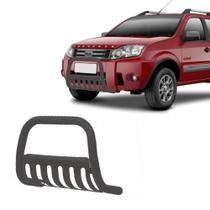 Parachoque Quebra Mato Ecosport 2009 2010 Prata com chapa