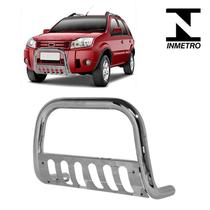 Parachoque Quebra Mato Ecosport 2010 2011 2012 Cromado Chapa