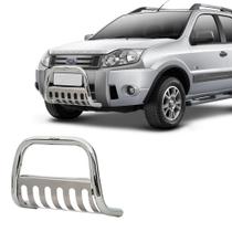 Parachoque Quebra Mato Ecosport 2011 2012 Cromado com chapa