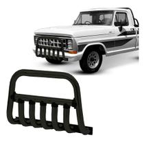 Parachoque Quebra Mato F1000 1982 1983 1984 Preto com barras