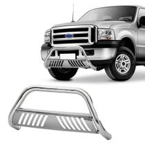 Parachoque Quebra Mato F250 2004 2005 2006 Cromado com chapa Parachoque Quebra Mato F250 2004 2005 2006 Cromado com chapa