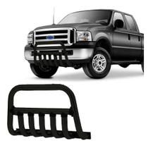 Parachoque Quebra Mato F250 2007 2008 2009 Preto com barras Parachoque Quebra Mato F250 2007 2008 2009 Preto com barras