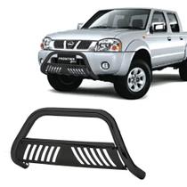 Parachoque Quebra Mato Frontier SEL 2012 2013 Preto c/ chapa