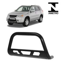 Parachoque Quebra Mato Grand Vitara 2009 2010 C Chapa Preto
