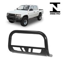Parachoque Quebra Mato Hilux 1997 1998 1999 Com Chapa Preto