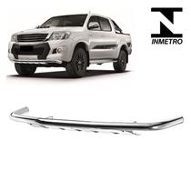 Parachoque Quebra Mato Hilux 2005 2006 2007 Cromado Baixo