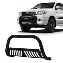 Parachoque Quebra Mato Hilux 2006 2007 2008 2009 Preto chapa
