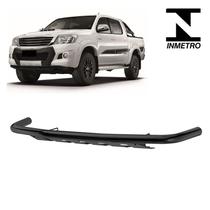 Parachoque Quebra Mato Hilux 2009 2010 2011 2012 Preto Baixo