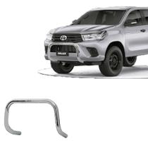 Parachoque Quebra Mato Hilux 2019 2020 2021 2022 Cromado