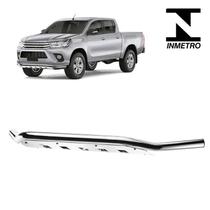Parachoque Quebra Mato Hilux 2020 2021 2022 Cromado Baixo Parachoque Quebra Mato Hilux 2020 2021 2022 Cromado Baixo