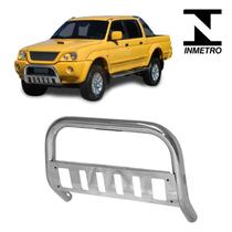 Parachoque Quebra Mato L200 Outdoor 2004 2005 Chapa Cromo