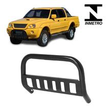 Parachoque Quebra Mato L200 Sport 2010 2011 2012 Chapa Preto