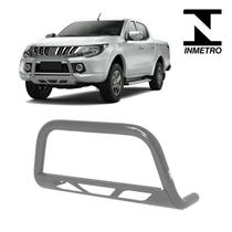 Parachoque Quebra Mato L200 Triton Sport 2018 2019 Grafite Parachoque Quebra Mato L200 Triton Sport 2018 2019 Grafite