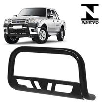 Parachoque Quebra Mato Ranger 2004 2005 2006 Preto Com Chapa