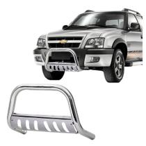 Parachoque Quebra Mato S10 1997 1998 1999 Cromado com chapa