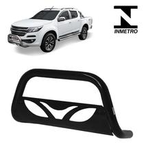 Parachoque Quebra Mato S10 2001 2002 2003 2004 Preto C Chapa