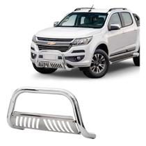 Parachoque Quebra Mato S10 2015 2016 2017 2018 Cromado chapa Parachoque Quebra Mato S10 2015 2016 2017 2018 Cromado chapa