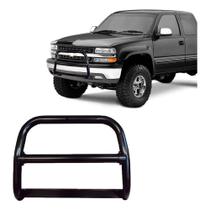 Parachoque Quebra Mato Silverado 2001 Preto