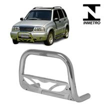 Parachoque Quebra Mato Tracker 2001 2002 2003 Chapa Cromado