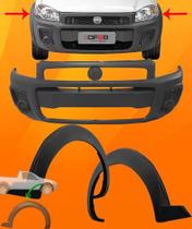 Parachoque Strada Working 2014 2015 2016 2017 Novo + Moldura