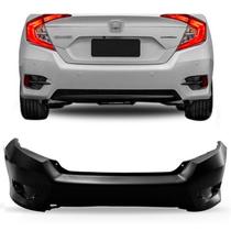 Parachoque Traseiro Civic 2016 A 2018 Sem Furo Sensor