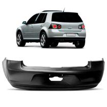 Parachoque Traseiro Golf 2008 2009 2010 2011 2012 Sem Furo Sensor E Escape