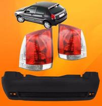 Parachoque Traseiro Palio G3 + Par Lanterna Bicolor 05 A 10 Parachoque Traseiro Palio G3 + Par Lanterna Bicolor 05 A 10