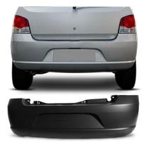 Parachoque Traseiro Preto Liso Palio 2008 2009