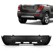 Parachoque Traseiro Preto Liso Tracker 2014 2015 2016