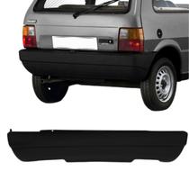 Parachoque Traseiro Preto Texturizado Uno 1984 A 2003