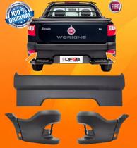 Parachoque Traseiro Strada Working 2015 Até 2018 Original