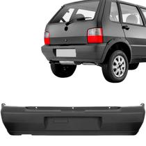Parachoque Traseiro Uno 2005 2006 2007 2008 2009 2010 2011 2012 2013 Cinza Texturizado