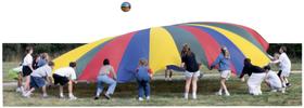 Parachute Sportime GripStarchutes 24 pés com 22 alças Parachute Sportime GripStarchutes 24 pés com 22 alças