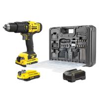Paraf. Furad. Impacto 20V SCD712D2KA C Acessórios Stanley