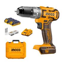 Paraf/ Furadeira Impacto 3/8 2 Baterias 2ah Carregador Ingco Paraf/ Furadeira Impacto 3/8 2 Baterias 2ah Carregador Ingco