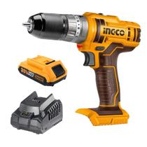 Paraf/ Furadeira Impacto 3/8" Carregador e Bateria 2Ah Ingco Paraf/ Furadeira Impacto 3/8" Carregador e Bateria 2Ah Ingco