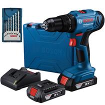 Paraf/furadeira Impacto Gsb 183 2 Bat Mini X-line 7pçs Bosch