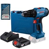 Paraf/furadeira Impacto Gsb183-li 1 Bat + Mini X-line Bosch Paraf/furadeira Impacto Gsb183-li 1 Bat + Mini X-line Bosch