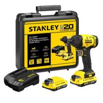 Paraf. Impacto 6,35mm 20V SBI801D2K 2Bat Maleta Stanley Paraf. Impacto 6,35mm 20V SBI801D2K 2Bat Maleta Stanley