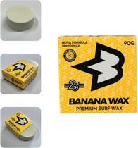 Parafina Banana Wax Surf 90g Premium Aderência Extrema Prancha Tipo:Único Parafina Banana Wax Surf 90g Premium Aderência Extrema Prancha Tipo:Único