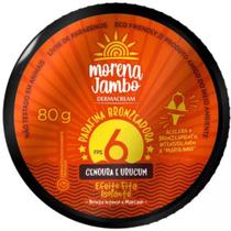 Parafina Bronzeador Morena Jambo Corpo Fps6 Dermacream 80g Parafina Bronzeador Morena Jambo Corpo Fps6 Dermacream 80g