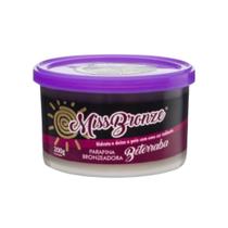 Parafina Bronzeadora com Ativador de Bronze Miss Bronze 200g Beterraba