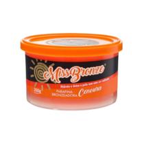 Parafina Bronzeadora com Ativador de Bronze Miss Bronze 200g Cenoura