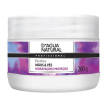 Parafina D'Agua Natural Óleo Semente Uva Mãos Pés 260g - DAGUA NATURAL