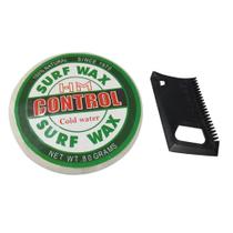 Parafina Surf Wax HM Control de Água Gelada + Raspador