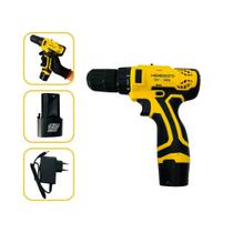 Parafusadeira 10mm 12v C/ Bateria 1,3Ah - Menegotti Original