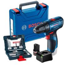Parafusadeira 12V GSR 120-LI Com Estojo de Brocas 41 Peças BOSCH